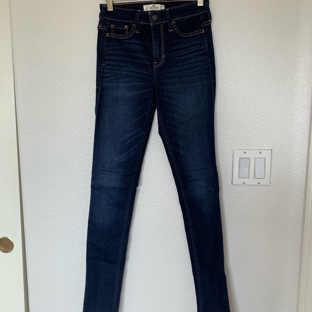 Dark denim jeans - Hollister